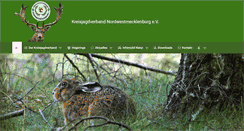 Desktop Screenshot of kreisjagdverband-nwm.de